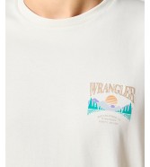 T-shirt Wrangler GRAPHIC TEE 112357261 Vintage White