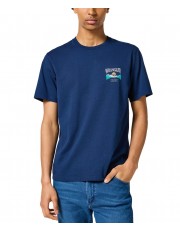 T-shirt Wrangler GRAPHIC TEE 112357262 Navy