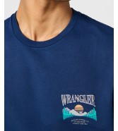 T-shirt Wrangler GRAPHIC TEE 112357262 Navy