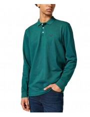 Koszulka Wrangler LS REFINED POLO 112357285 Verdant Green