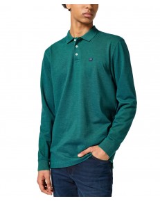 Koszulka Wrangler LS REFINED POLO 112357285 Verdant Green