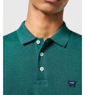 Koszulka Wrangler LS REFINED POLO 112357285 Verdant Green