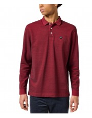 Koszulka Wrangler LS REFINED POLO 112357286 Red