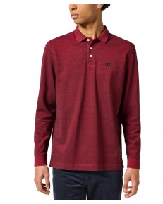 Koszulka Wrangler LS REFINED POLO 112357286 Red