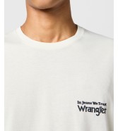 T-shirt Wrangler GRAPHIC TEE 112357347 Vintage White