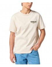 T-shirt Wrangler SS TEE 112357360 Vintage White