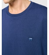 Koszulka Wrangler LS SIGN OFF TEE 112357362 Navy