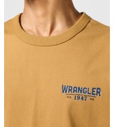 T-shirt Wrangler SS TEE 112357363 Dijon