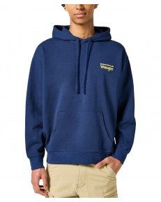 Bluza Wrangler LOGO HOODIE 112357369 Navy