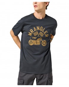 T-shirt Wrangler AMERICANA TEE 112357376 Faded Black