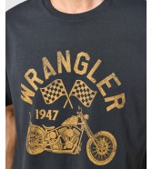 T-shirt Wrangler AMERICANA TEE 112357376 Faded Black