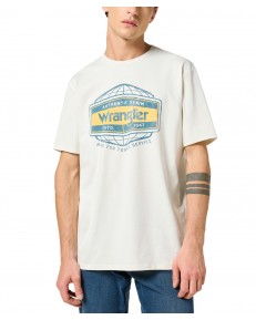 T-shirt Wrangler AMERICANA TEE 112357378 Vintage White