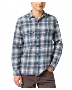 Koszula Wrangler 2 PKT SHIRT 112357384 Blue Gray