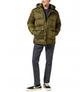 Kurtka Wrangler PARKA JACKET 112357395 Ivy Green