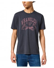 T-shirt Wrangler GRAPHIC TEE 112357426 Faded Black