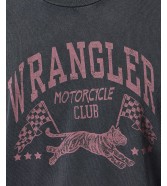 T-shirt Wrangler GRAPHIC TEE 112357426 Faded Black