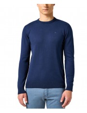 Sweter Wrangler KNIT SWEATER 112357427 Navy