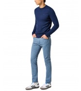 Sweter Wrangler KNIT SWEATER 112357427 Navy