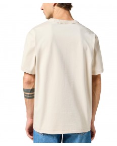 T-shirt Wrangler SS SOLID TEE 112357430 Vintage White