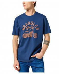 T-shirt Wrangler AMERICANA TEE 112357436 Navy