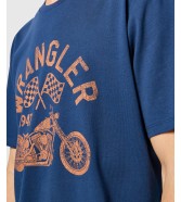 T-shirt Wrangler AMERICANA TEE 112357436 Navy