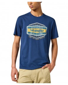 T-shirt Wrangler AMERICANA TEE 112357448 Navy