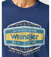 T-shirt Wrangler AMERICANA TEE 112357448 Navy