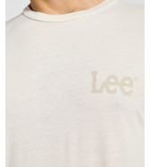 Koszulka Lee LS WOBBLY LOGO TEE 112358003 Ecru