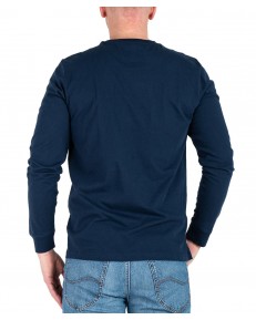 Koszulka Lee LS POCKET TEE 112358065 Emperor Navy