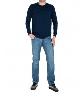 Koszulka Lee LS POCKET TEE 112358065 Emperor Navy