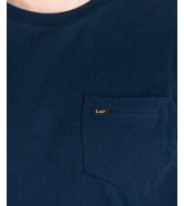 Koszulka Lee LS POCKET TEE 112358065 Emperor Navy