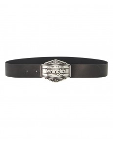 Pasek Wrangler BIG BUCKLE BELT 112358068 Black