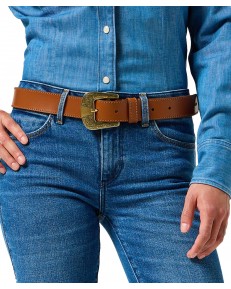 Pasek Wrangler BIG BUCKLE BELT 112358074 Congac