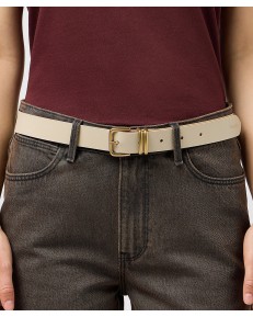 Pasek Wrangler DOUBLE UP BELT 112358085 Cream