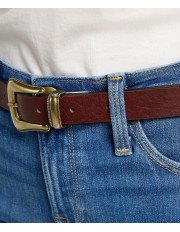 Pasek Lee BUCKLE BELT 112358307 Dark Brown