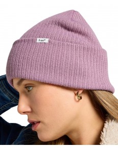 Czapka Lee RIBBED BEANIE 112358334 Pretty Plum