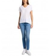 T-shirt Lee V NECK TEE 112360426 Bright White