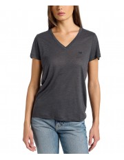 T-shirt Lee V NECK TEE 112360427 Black