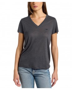 T-shirt Lee V NECK TEE 112360427 Black