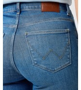 Jeansy Wrangler Slim 112362300 Whispering Waves