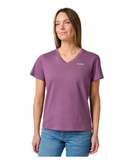 T-shirt Wrangler DRAPEY V-NECK TEE 112362318 Berry