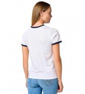 T-shirt Wrangler RINGER TEE 112362321 White