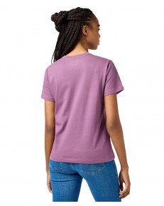 T-shirt Wrangler REGULAR TEE 112362323 Berry