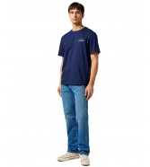 T-shirt Wrangler GRAPHIC TEE 112362367 Navy