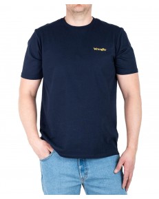 T-shirt Wrangler SMALL LOGO TEE 112362369 Navy