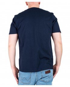 T-shirt Wrangler SMALL LOGO TEE 112362369 Navy