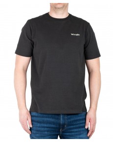 T-shirt Wrangler SMALL LOGO TEE 112362370 Faded Black