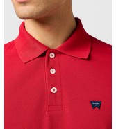 Koszulka Wrangler POLO SHIRT 112362387 Red