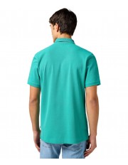 Koszulka Wrangler POLO SHIRT 112362390 Porcelain Green