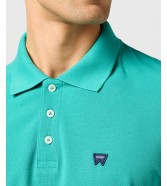 Koszulka Wrangler POLO SHIRT 112362390 Porcelain Green